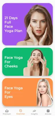 Face Yoga for Fat Loss android App screenshot 4